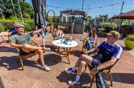 Gezelligheid op het terras