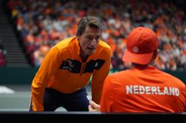 Paul Haarhuis met Griekspoor