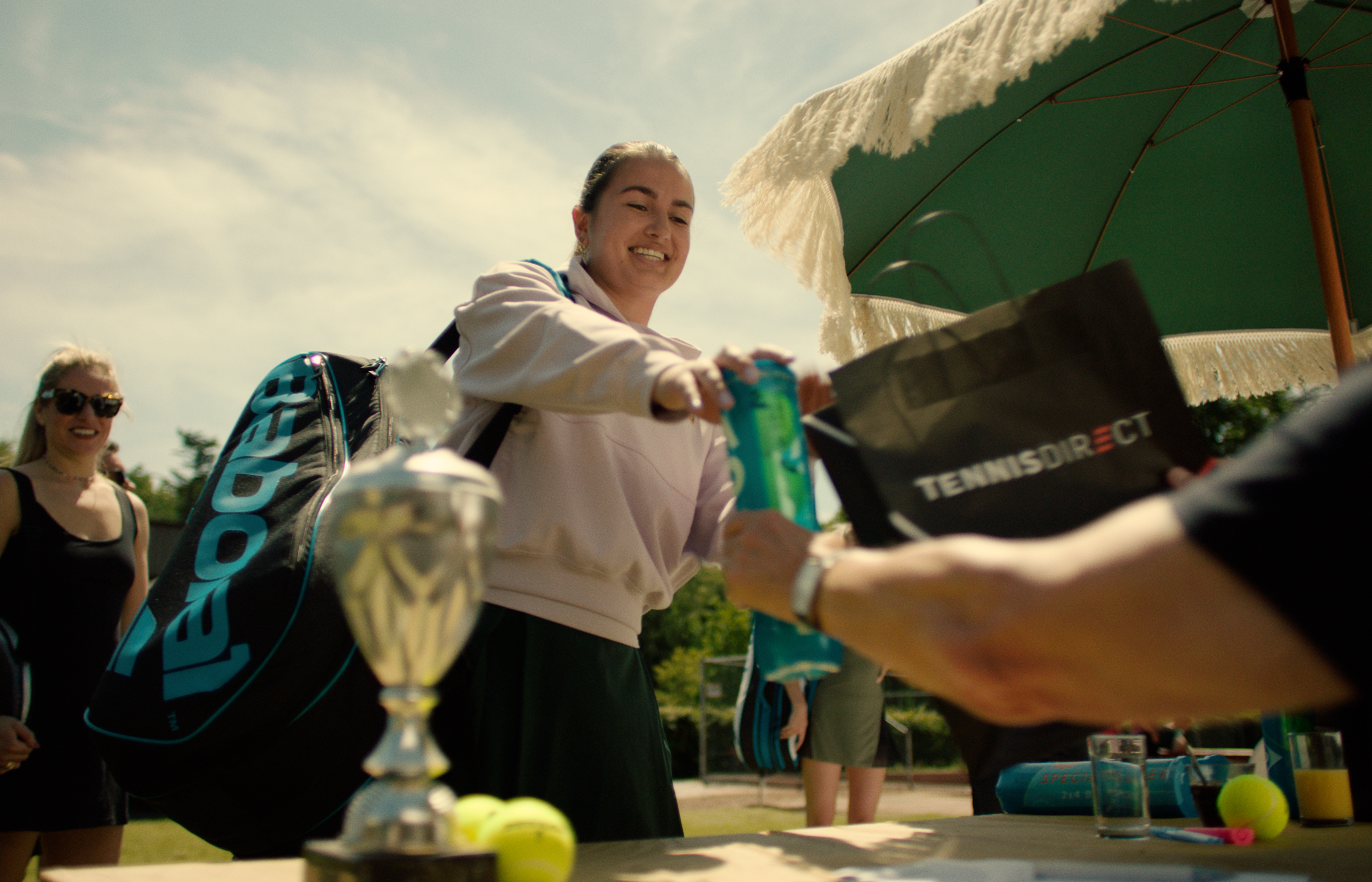 Tennisdirect toernooien aanmeldbalie