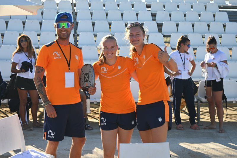 EK Beachtennis 2024 (Jori Meulenbeld, Anne Hoogendam en Dido Blonk)