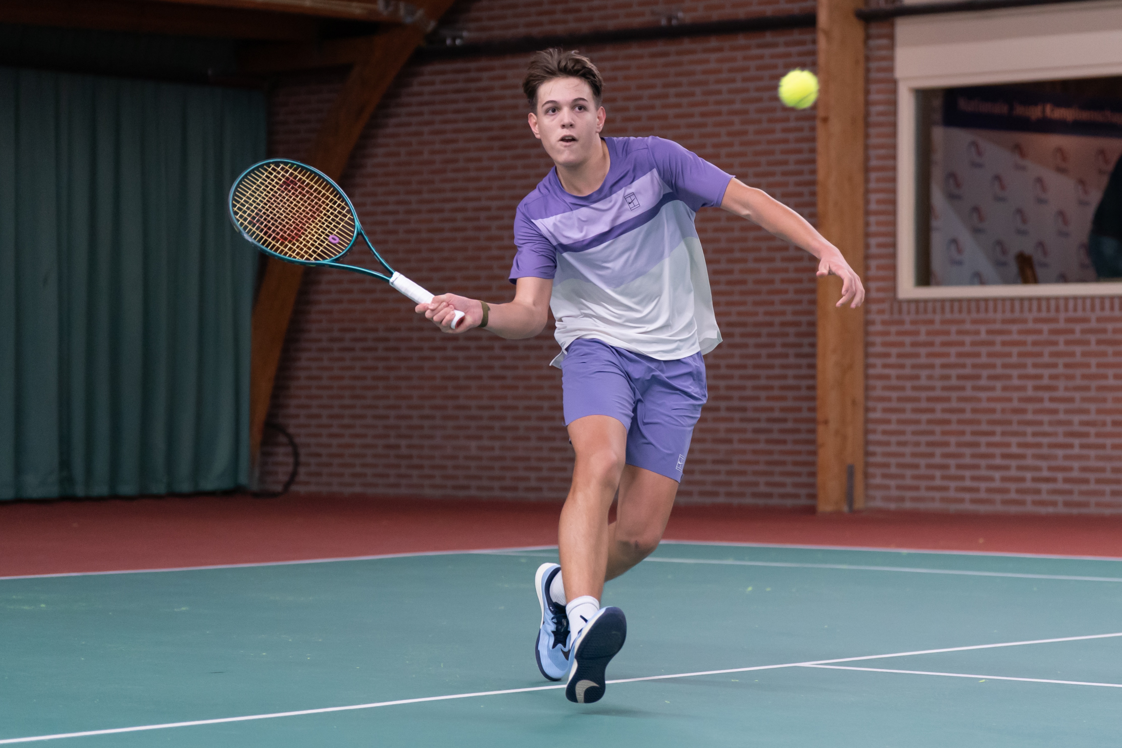 Laurens Drijver in actie (NOJK 2025)