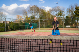 Heren dubbel service