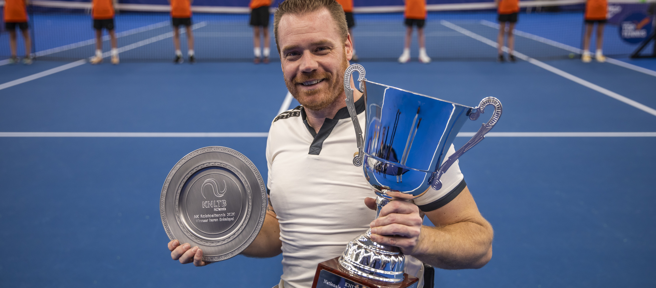 Maikel Scheffers prijsuitreiking