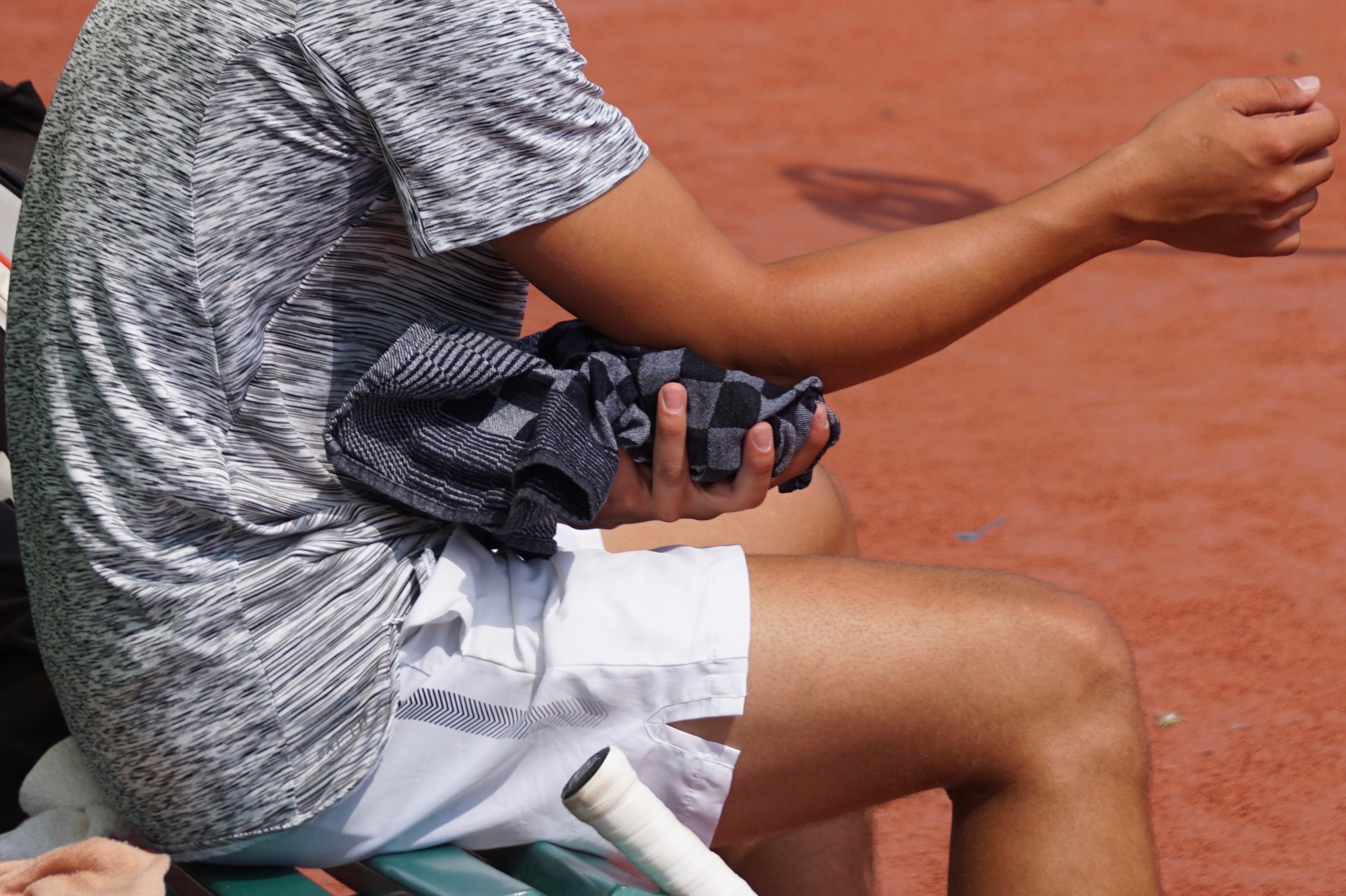 Tennisblessure elleboog ijs