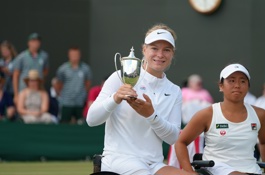 Diede de Groot trofee Wimbledon
