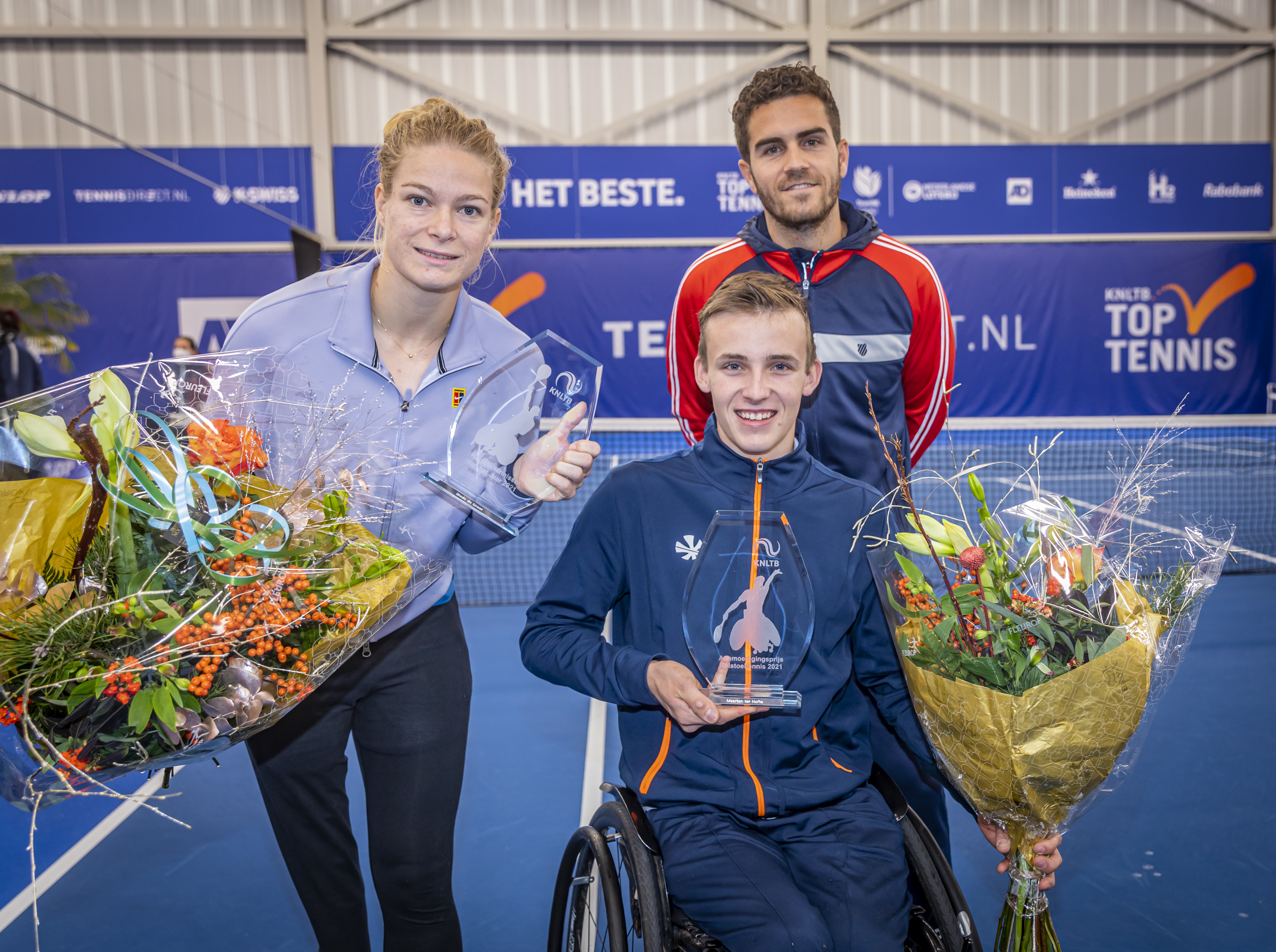 KNLTB Tennis Awards 2021 Rolstoel Ter Hofte Diede de Groot