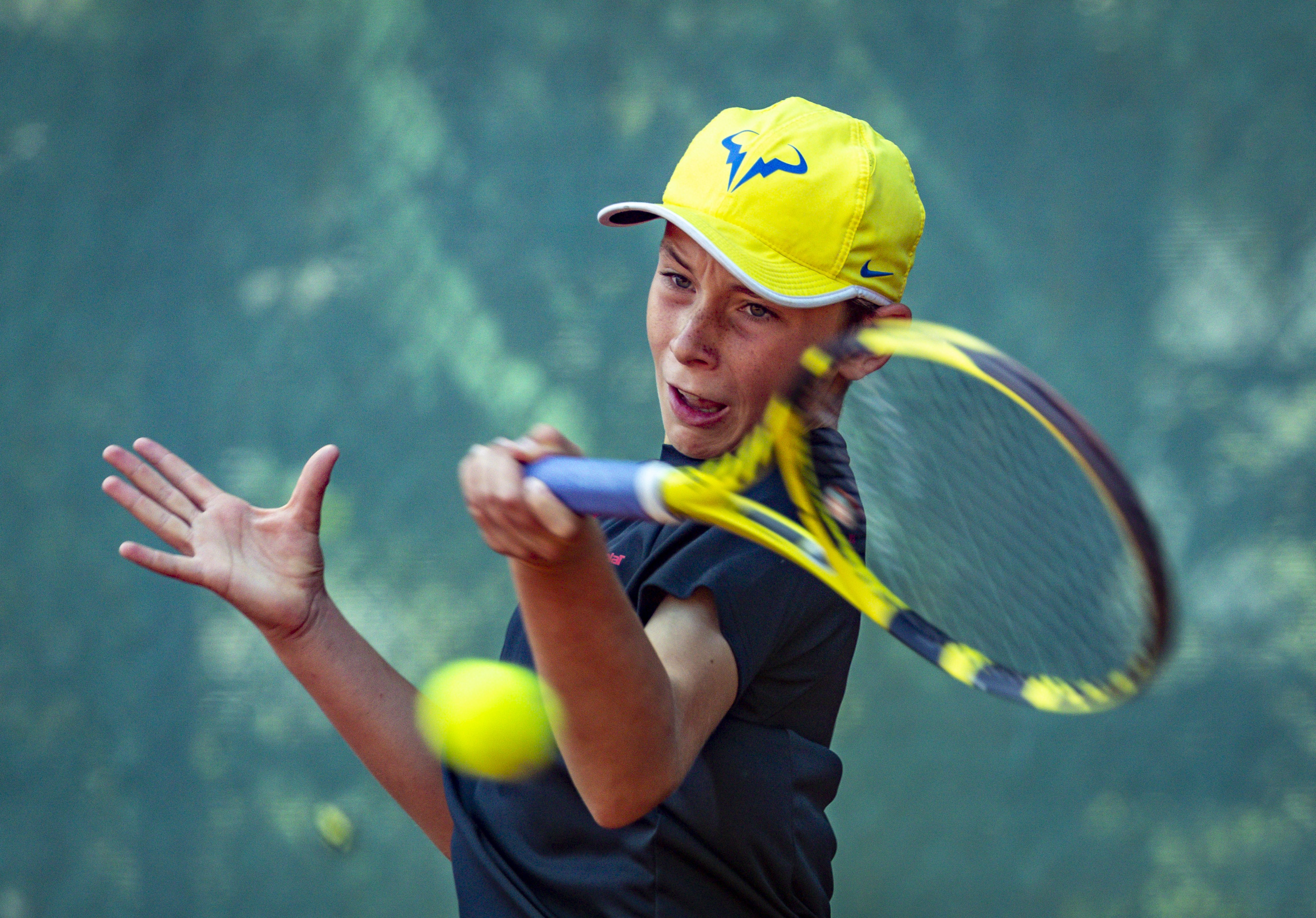 Mees Rottgering forehand schreeuw