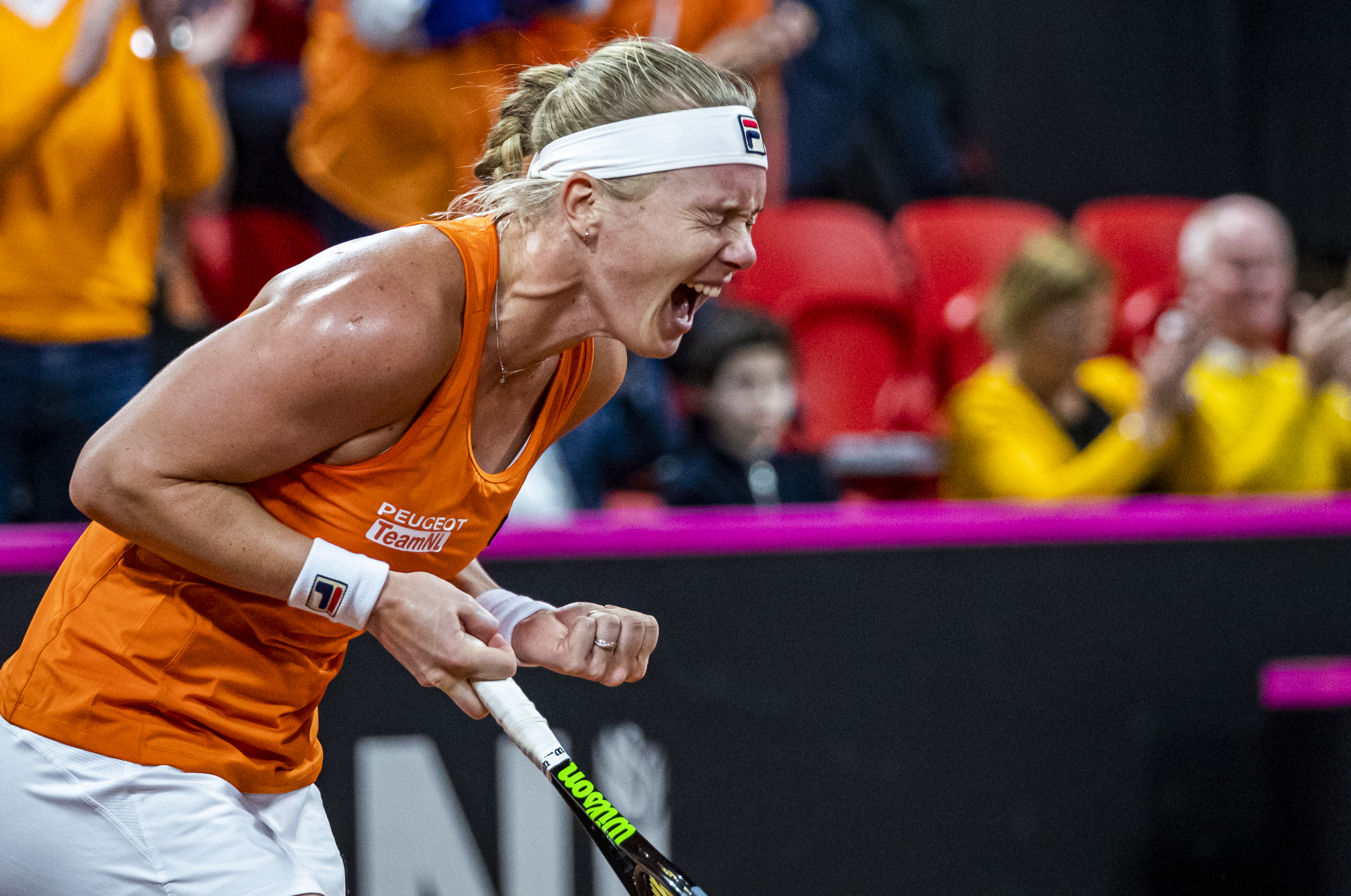Kiki Bertens juichen (1)