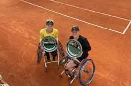 Diede de Groot en Aniek van Koot dubbelwinst