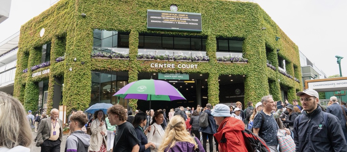 Wimbledon sfeer