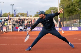 Boy Westerhof volleert (Suthwalda, finale)