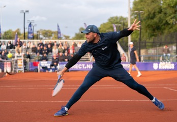 Boy Westerhof volleert (Suthwalda, finale)
