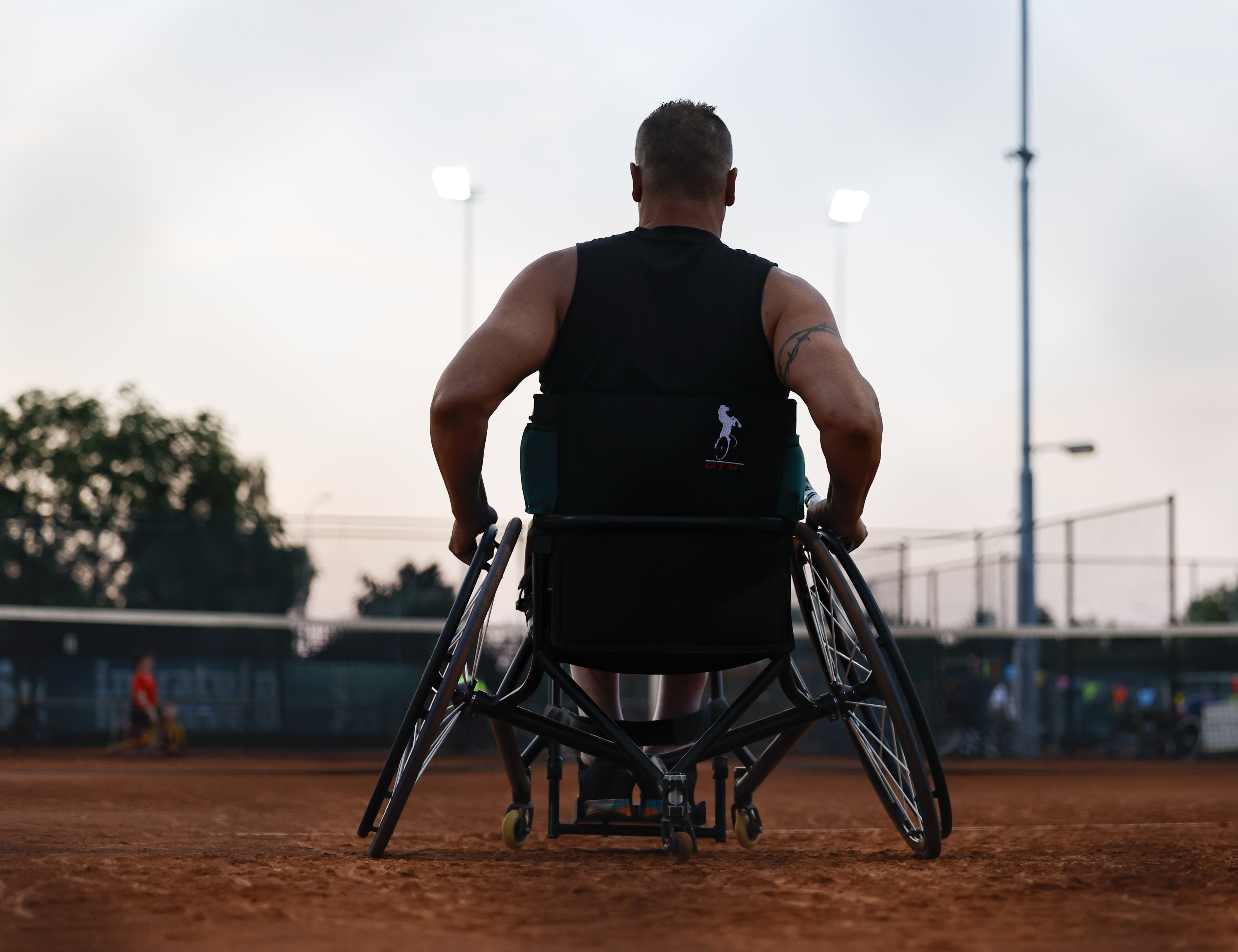 Rolstoeltennis gravel