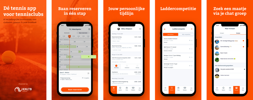 De KNLTB ClubApp is vernieuwd! | Tennis