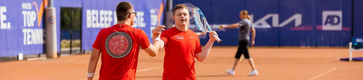 Handshake twee spelers