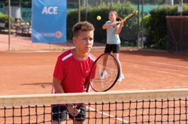 Jongen en meisje dubbelspel Jongen en meisje dubbelspel