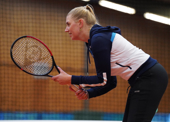 Indoorbanen vrouw